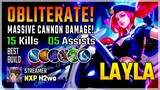 Obliterate Them All! Layla Best Build 2020 Gameplay by NXP H2wo | Diamond Giveaway | Mobile Legends