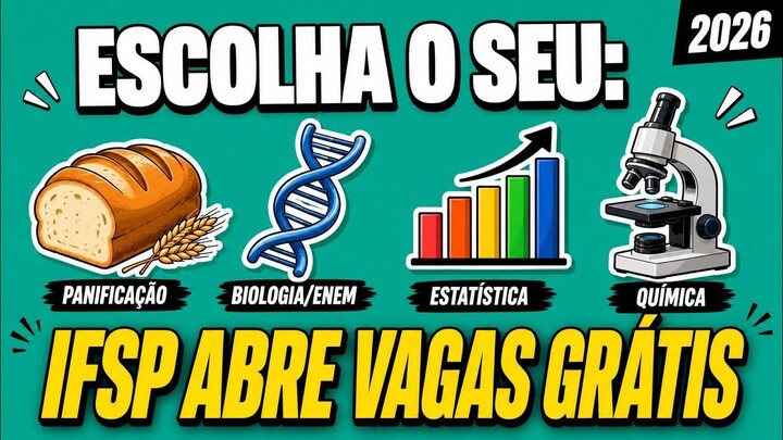 Cursos Gratuitos IFSP 2026 Vagas em EAD e Presencial!