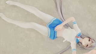 [MMD]Luo Tianyi dancing in a sailor suit|<Crab Rave>