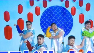 A tough guy dressed as a cat?! Original choreography online dance "Lucky Cat" [Panda Hall]