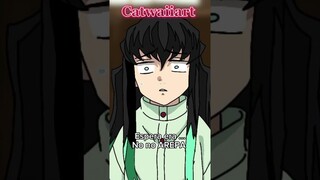 Shinobu entrevista a Tokitoy su respuestas XD #kimetsunoyaiba #fyp #demonslayer #fypシ #catwaiiart