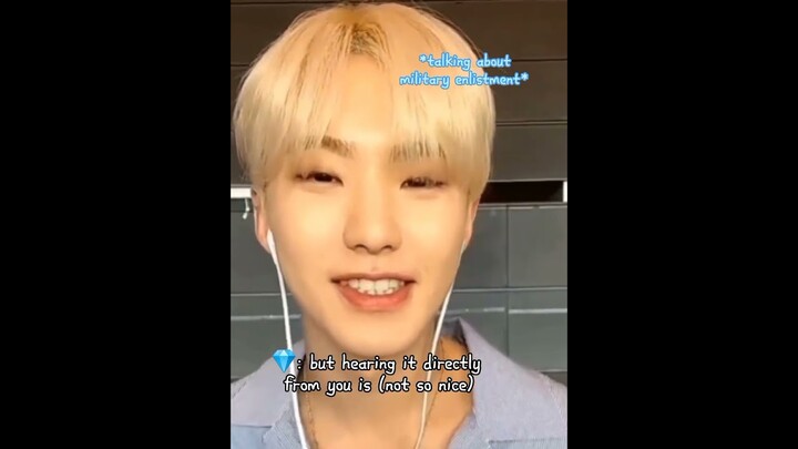 yes!! just go and come back safely ❤️💎 #seventeen #hoshi