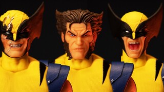 Large quantity, full of food! Mezco Wolverine comic eight-headed wolf review sharing unboxing review