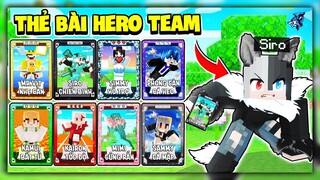 Siro Thử Thách Chế Tạo Thẻ Bài Hero Team Siêu Sức Mạnh Để Tiêu Diệt Mèo Simmy Và Kairon