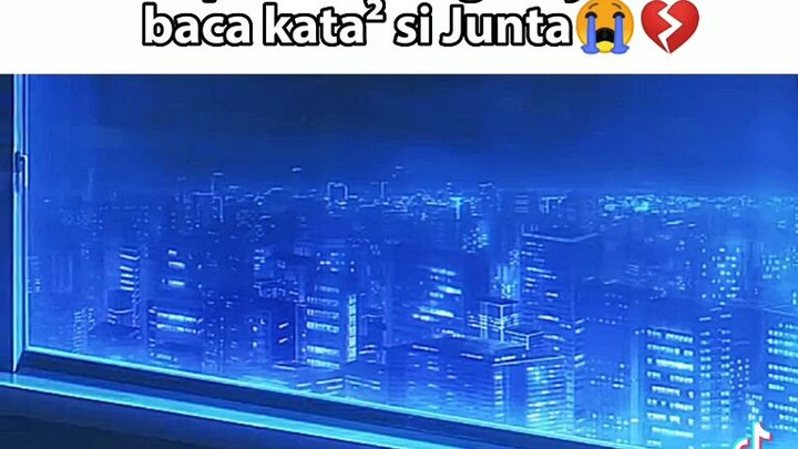 Sumpeh pen nangis  pas baca kata² Junta