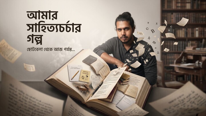 কীভাবে শুরু হলো আমার সাহিত্যচর্চা? | প্রাথমিক স্কুল থেকে বিশ্ববিদ্যালয় | My Literary Journey