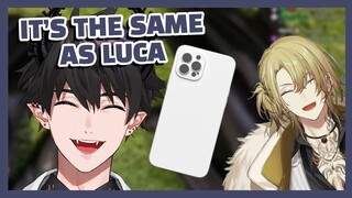Ren Just Reveal His Phone Case [Nijisanji EN Vtuber Clip]