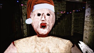 GRANNY de NAVIDAD con GRÁFICOS HIPERREALISTAS !! - Granny Remake (Horror Game) *Final Bueno y Malo*