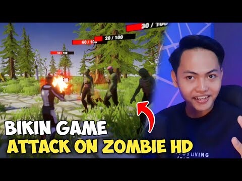 GUA BELAJAR BIKIN GAME 3D - Attack on Zombie HD !!!