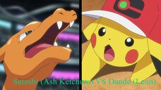 Pokémon Journeys The Series S25 2022 Pt.6: Satoshi (Ash Ketchum) VS Dande (Leon)