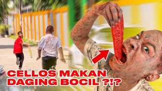 SEHARIAN JADI ZOMBIE! GIGIT LEHER RANDOM SAMPE MAKAN DAGING MENTAH!