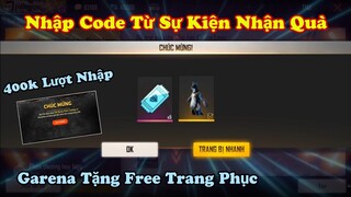 [Garena Free Fire] Nhập Code Mới Nhất Nhận Quà Từ Sự Kiện Instagram Toàn Sever.