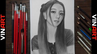 Blackpink Jisoo Drawing | Timelapse