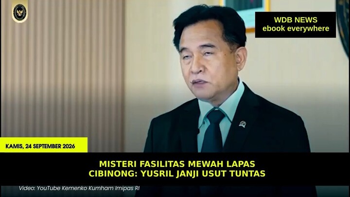 Misteri Fasilitas Mewah Lapas Cibinong: Yusril Janji Usut Tuntas