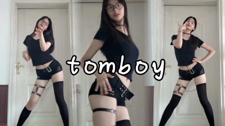 菜鸟自学翻跳tomboy（宅家乱跳）