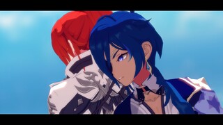 【原神MMD/枭羽】无尽的蓝色