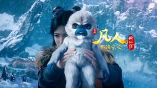 眉头一皱，将猴子护至身前