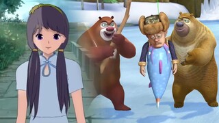Boonie Bears: Once upon a time, my brother Qiang was also a mermaid. In the summer of the mermaid, h