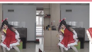 The special cute dance of shadow stream Reimu