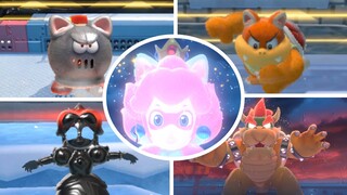 Peach's Fury - All Bosses + Ending (Bowser's Fury)