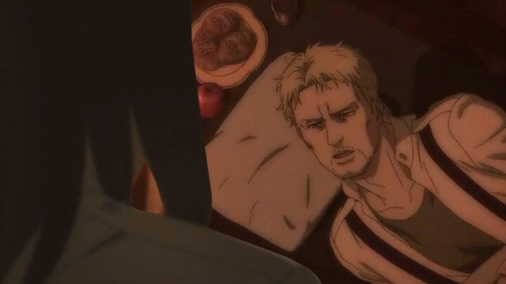 Eren tells Reiner to get up