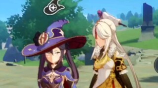 Mona may be embarrassed