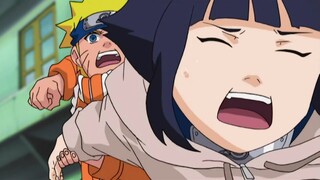 Naruto tenta acertar a Hinata | Naruto Dublado