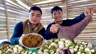 Món Tương Thối Chấm Cà Sống, Da Trâu Nướng. Ẩm Thực Tây Bắc | Bếp Vùng Cao