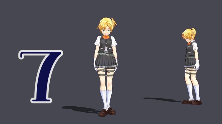 【MMD】７（动作配布）
