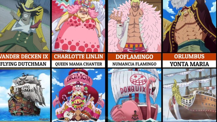 Daftar karakter & kapal bajak laut ONE PIECE part 2