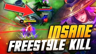 INSANE FANNY FREESTYLE KILL REFLEXES!! | FANNY MONTAGE | MLBB