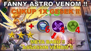 FANNY ASTRO VENOM SEKALI GESEK MUSUH HILANG !! META BARU !! INILAH COMBO MAGIC CHESS TERKUAT 2022