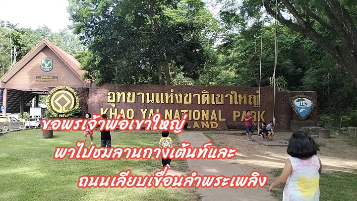 ไหว้สักการะเจ้าพ่อเขาใหญ่และพาไปชมลานกางเต้นท์เขื่อนลำพระเพลิง