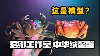 这竟然是模型？五虫录中华绒螯蟹