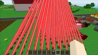 HEBI THỬ THÁCH 24 GIỜ XÂY NHÀ AN TOÀN CHỐNG LẠI CHỊ PANDA TRONG MINECRAFT_PANDA