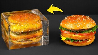 [DIY]Làm mẫu vật ở Hamburg bằng keo