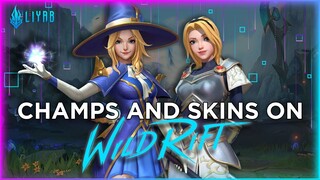 All Champions & Skins in Wild Rift Closed Beta | Liyab Esports