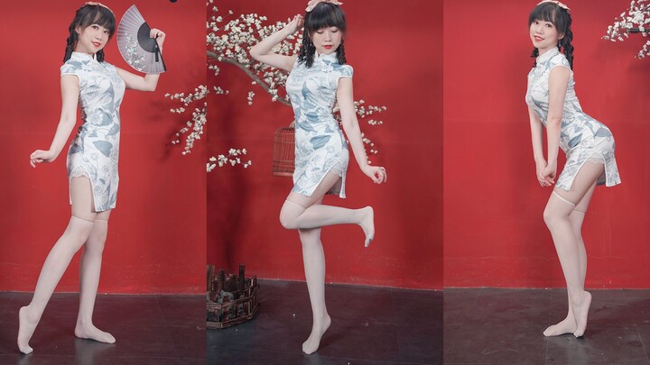 [Thousands of Miles Away Dance Version] Voluptuous cheongsam-4K vertical screen is closer and cleare