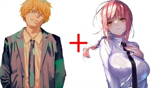 Denji +Makima  =  ??? Chainsaw Man Anime Animation