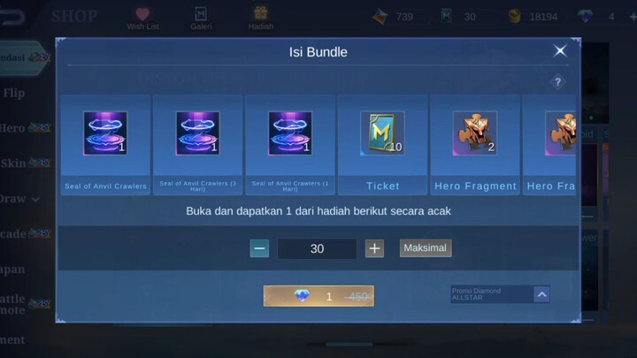 hari hari gacha ampas