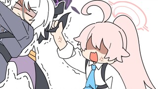 【蔚蓝档案漫画】当星野和日奈在争夺Sensei.....♡