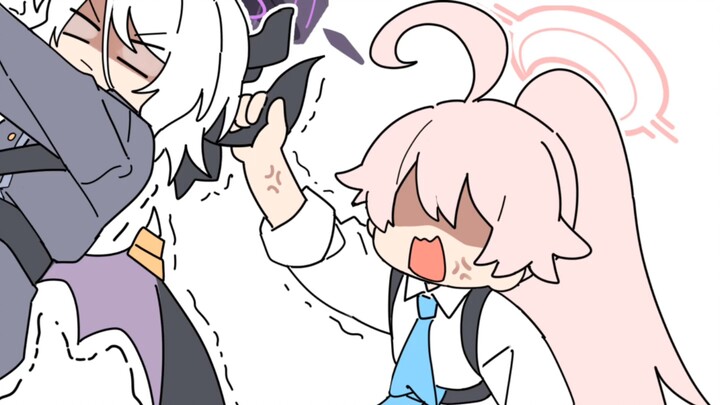 [Blue Files Comics] When Hoshino and Hina fight for Sensei...♡