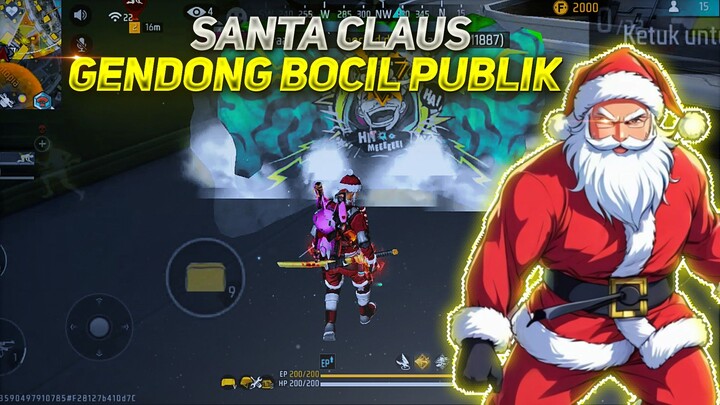 PAKE BUNDLE SANTA CLAUS AUTO GENDONG BOCIL"🎅🏻