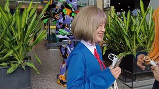 [Cosplay]Saat EVANGELION-01 Muncul di Pameran Anime