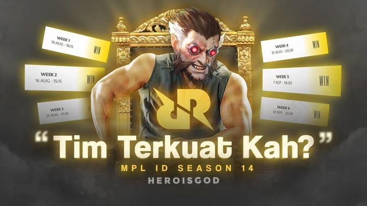 Tim Terkuat Season ini kh