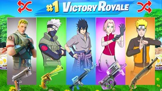 NARUTO ALÉATOIRE CHALLENGE sur FORTNITE !