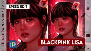 Ain't Foolish Stupid | Lisa Speed Edit (ibisPaintX) | The BLACKPINK Graphic Series