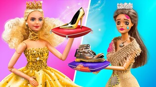 Búp Bê Giàu vs Búp Bê Nghèo / 11 Ý Tưởng DIY Barbie cho Những Nàng Công Chúa