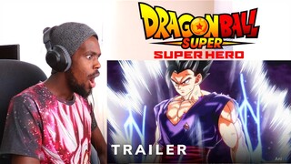 Dragon Ball Super: Super Hero - Official Trailer 4 REACTION VIDEO!!!