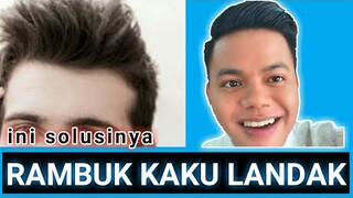 cara membuat rambut kaku jadi lemas, tips atasi rambut seperti landak